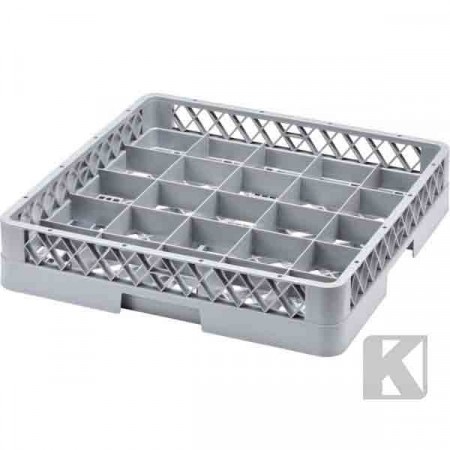 Kurv med inndeling 25 glass / kopper